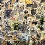 Joaquín Boz. <em>Untitled</em>, 2020. Oil on panel, 74 x 94 1/2 inches (188 x 240 cm)