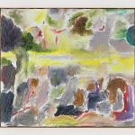 Joaquín Boz. <em>Untitled</em>, 2020. Oil on panel, 13 7/8 x 15 3/4 inches (35.3 x 40 cm)