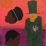 David Leggett. <em>All my friends are dead</em>, 2020. Acrylic and airbrush on canvas, 12 x 9 inches (30.5 x 22.9 cm)