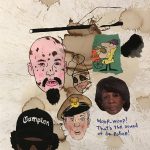 David Leggett. <em>Twelve</em>, 2020. Acrylic, screen print, watercolor, pen, crayon, coffee and collage on paper, 20 x 16 inches (50.8 x 40.6 cm)