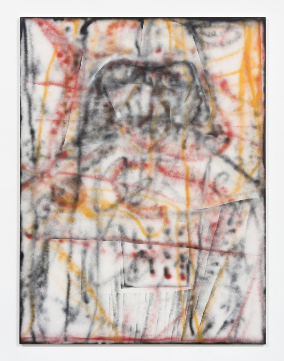 Jingze Du. <em>Vader</em>, 2020. Acrylic on canvas, 94 1/2 x 70 7/8 inches (240 x 180 cm)