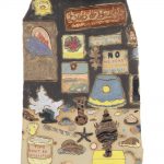 Kevin McNamee-Tweed. <em>Bob & Brob’s</em>, 2020. Glazed ceramic, 12 x 8 1/4 inches (30.5 x 21 cm)