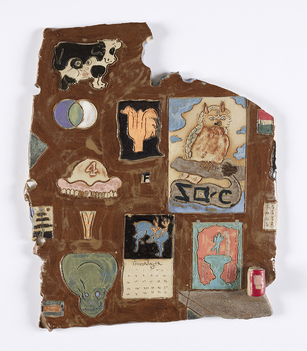 Kevin McNamee-Tweed. <em>Y Corner</em>, 2020. Glazed ceramic, 12 3/4 x 11 inches (32.4 x 27.9 cm)