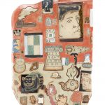 Kevin McNamee-Tweed. <em>N_O_N_O_M_E</em>, 2020. Glazed ceramic, 14 1/8 x 10 1/4 inches (35.9 x 26 cm)