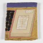 Unread, 2019 Glazed ceramic 8 x 7 inches  (20.3 x 17.8 cm)