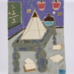 Science, 2019 Glazed ceramic 6 3/4 x 4 3/4 inches  (17.1 x 12.1 cm)