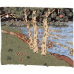 <i>Tide</i>, 2019 Glazed ceramic 8 3/4 x 11 1/4 inches  (22.2 x 28.6 cm)