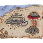 Buick Shells, 2020 Glazed ceramic 5 1/2 x 7 1/2 inches  (14 x 19.1 cm)