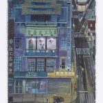 Stipan Tadić. <em>Chinatown Bakery</em>, 2020. Watercolor and gouache on paper, 14 x 10 inches (35.6 x 25.4 cm)