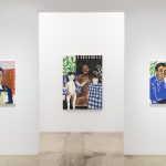 <em>Digging a Hole to the Surface</em>. Installation view, Steve Turner, 2020