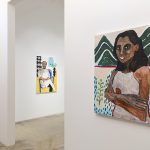 <em>Digging a Hole to the Surface</em>. Installation view, Steve Turner, 2020