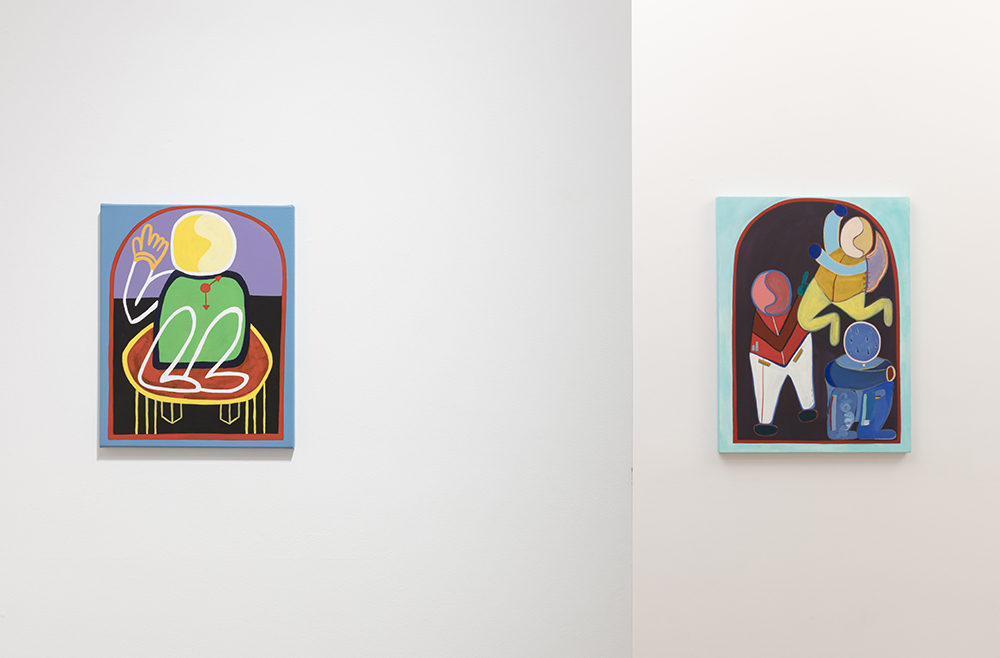 <em>Icons</em>. Installation view, Steve Turner, 2020