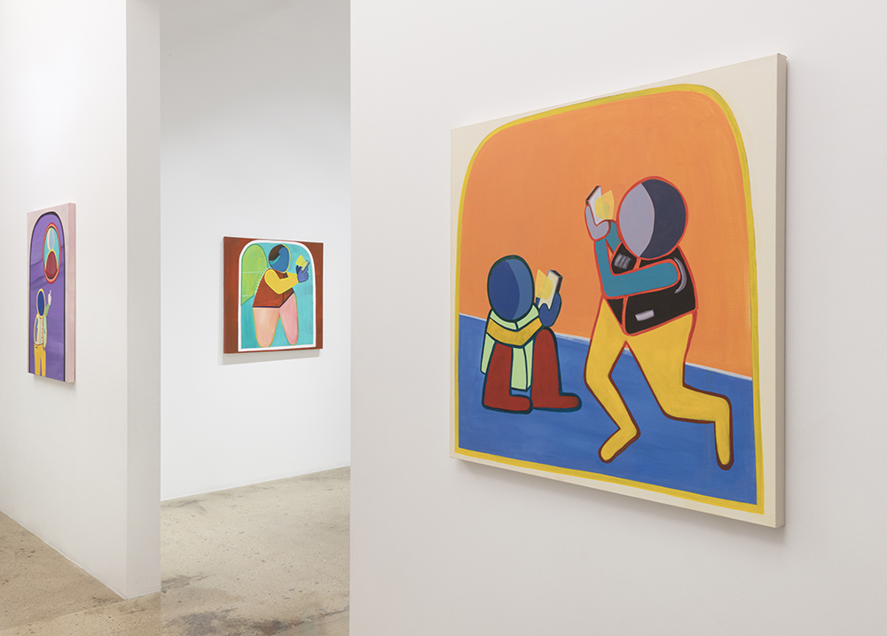 <em>Icons</em>. Installation view, Steve Turner, 2020