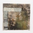 Aryana Minai. <em>Front and Above II</em>, 2020. Dyed handmade paper on resin, 53 x 54 1/2 inches (134.6 x 138.4 cm) thumbnail