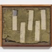 Aryana Minai. <em>Echo XII</em>, 2020. Dyed handmade paper in artist frame, 16 x 19 1/2 inches (40.6 x 49.5 cm) thumbnail