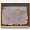 Aryana Minai. <em>Echo XVII</em>, 2020. Dyed handmade paper in artist frame, 16 x 19 1/2 inches (40.6 x 49.5 cm) thumbnail