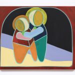 Gabby Rosenberg. <em>Reunited</em>, 2020. Acrylic on canvas, 15 x 20 inches (38.1 x 50.8 cm)