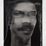 Jingze Du. <em>Snoop</em>, 2020. Oil on canvas, 47 1/4 x 39 3/8 inches (120 x 100 cm)