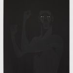 Jon Key. <em>The Man No. 13</em>, 2020. Acrylic on panel, 40 x 30 inches (101.6 x 76.2 cm)
