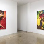 <em>like a lion, my hands and my feet</em>. Installation view, Steve Turner, 2020