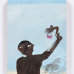 Marcus Leslie Singleton. <em>Divani & Maykel</em>, 2020. Oil on wood panel, 8 x 6 inches (20.3 x 15.2 cm) thumbnail
