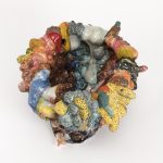 Kazuhito Kawai. <em>Hillbilly Elegy</em>, 2020. Glazed ceramic, 14 5/8 x 15 3/4 x 16 7/8 inches (37 x 40 x 43 cm) Detail