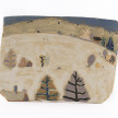 Kevin McNamee-Tweed. <em>Second Snow</em>, 2020. Glazed ceramic, 5 1/2 x 7 3/4 inches (14 x 19.7 cm) thumbnail