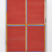 Kevin McNamee-Tweed. <em>Red Window with Sky and Marigold</em>, 2019. Acrylic on muslin, 32 x 20 inches (81.3 x 50.8 cm) thumbnail