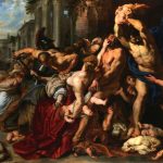 Peter Paul Rubens. <em>Massacre of the Innocents</em>, 1611–12. Oil on panel, 56 x 71 3/4 (142 × 182 cm)