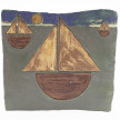 Kevin McNamee-Tweed. <em>Arriving Boats</em>, 2021. Glazed ceramic, 7 1/4 x 7 3/4 inches (18.4 x 19.7 cm) thumbnail