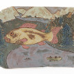 Kevin McNamee-Tweed. <em>River Fish</em>, 2021. Glazed ceramic, 5 1/2 x 7 inches (14 x 17.8 cm) thumbnail