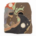 Kevin McNamee-Tweed. <em>Passage</em>, 2021. Glazed ceramic, 9 1/8 x 8 1/8 inches (23.2 x 20.6 cm)