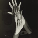 Claude Cahun. <em>Untitled (Surrealist hands)</em>, 1939. Gelatin silver print, 9 5/8 x 7 1/2 inches (24.5 x 19.1 cm)