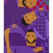 Jon Key. <em>Chosen Family No. 12</em>, 2021. Acrylic on panel, 40 x 30 inches (101.6 x 76.2 cm) thumbnail
