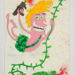 Camilo Restrepo. <em>Jorge Briceño</em>, 2021. Water-soluble wax pastel, ink, tape and saliva on paper 11 3/4 x 8 1/4 inches (29.8 x 21 cm) thumbnail