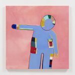 Gabby Rosenberg. <em>Loud Flesh, No Shadow IX</em>, 2021. Acrylic on canvas, 36 x 36 inches (91.4 x 91.4 cm)