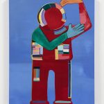 Gabby Rosenberg. <em>Loud Flesh, No Shadow VIII</em>, 2021. Acrylic on canvas, 28 x 22 inches (71.1 x 55.9 cm)