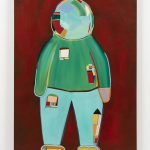Gabby Rosenberg. <em>Loud Flesh, No Shadow VII</em>, 2021. Acrylic on canvas, 48 x 36 inches (121.9 x 91.4 cm)