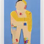 Gabby Rosenberg. <em>Loud Flesh, No Shadow X</em>, 2021. Acrylic on canvas, 48 x 36 inches (121.9 x 91.4 cm)
