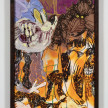 Bianca Fields. <em>Soul Tap</em>, 2021. Acrylic, oil and spray paint on yupo paper mounted on canvas with artist frame, 40 x 26 inches (101.6 x 66 cm) thumbnail