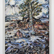 Maria Calandra. <em>Winter Kissing Trees at Flye Point</em>, 2021. Acrylic on canvas over panel, 24 x 18 inches (61 x 45.7 cm) thumbnail