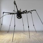 Louise Borgeois. <em>Spider</em>, 1994. Bronze, silver nitrate and brown patina, and granite, 108 x 180 x 149 inches (274.30 x 457.20 x 378.50 cm)