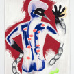 Nicanor Aráoz. <em>Untitled</em>, 2021. Soft pastel and ink on paper, 60 1/2 x 42 1/2 inches (153.7 x 108 cm) thumbnail