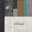 Pablo Rasgado. <em>Timescape 2</em>, 2021. Extracted acrylic, enamel, spray paint and dirt on canvas; 29 panels of varying dimensions, 78 3/4 x 196 7/8 inches (200 x 500.1 cm) Detail thumbnail