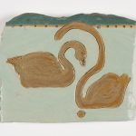 Kevin McNamee-Tweed. <em>Zw</em>, 2019. Glazed ceramic, 5 1/2 x 7 inches (14 x 17.8 cm)