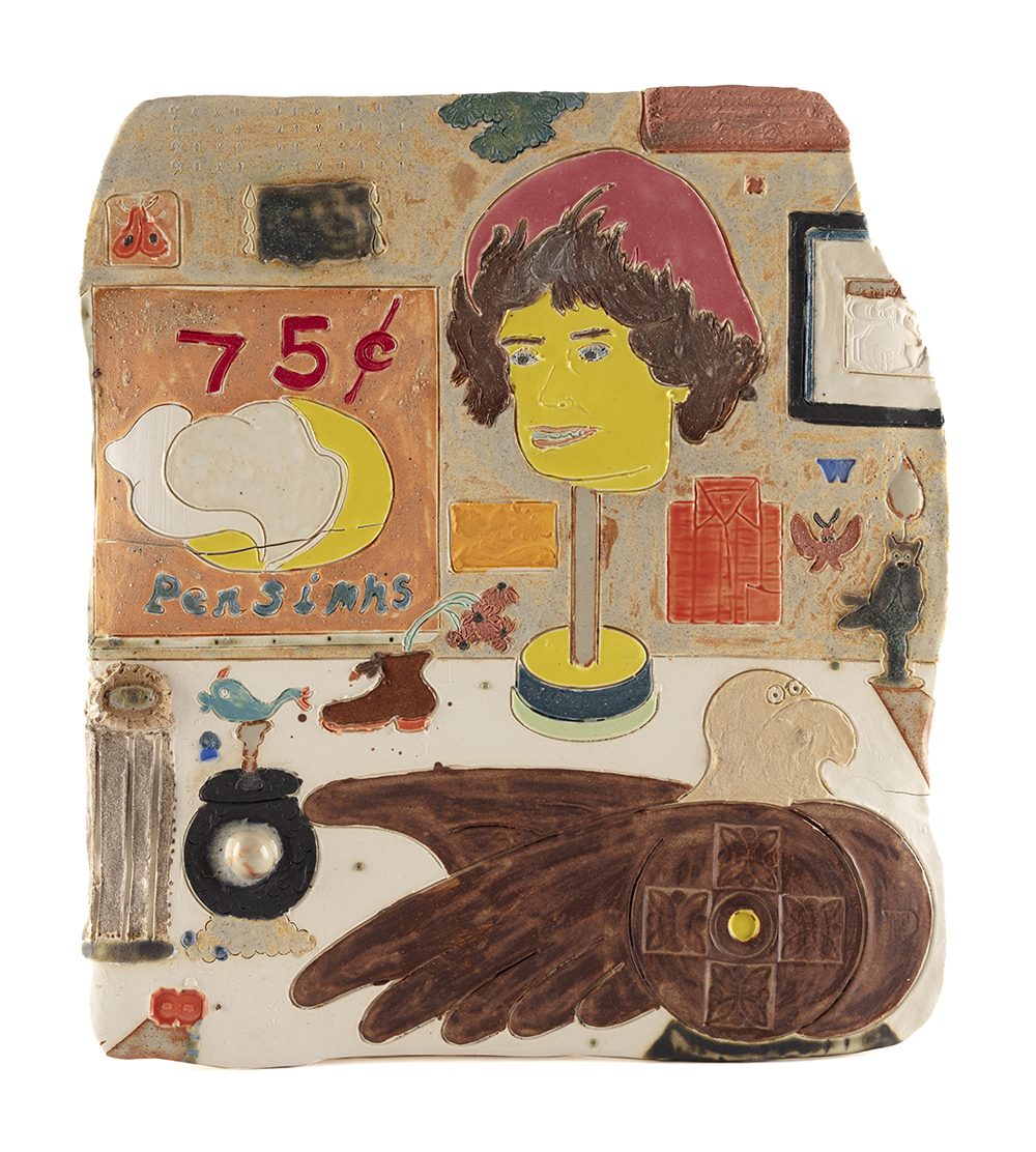 Kevin McNamee-Tweed. <em>Tabletop</em>, 2020. Glazed ceramic, 11 x 9 3/4 inches (27.9 x 24.8 cm)