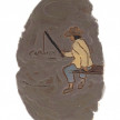 Kevin McNamee-Tweed. <em>Fisher</em>, 2021. Glazed ceramic, 5 x 3 1/8 inches (12.7 x 7.9 cm) thumbnail