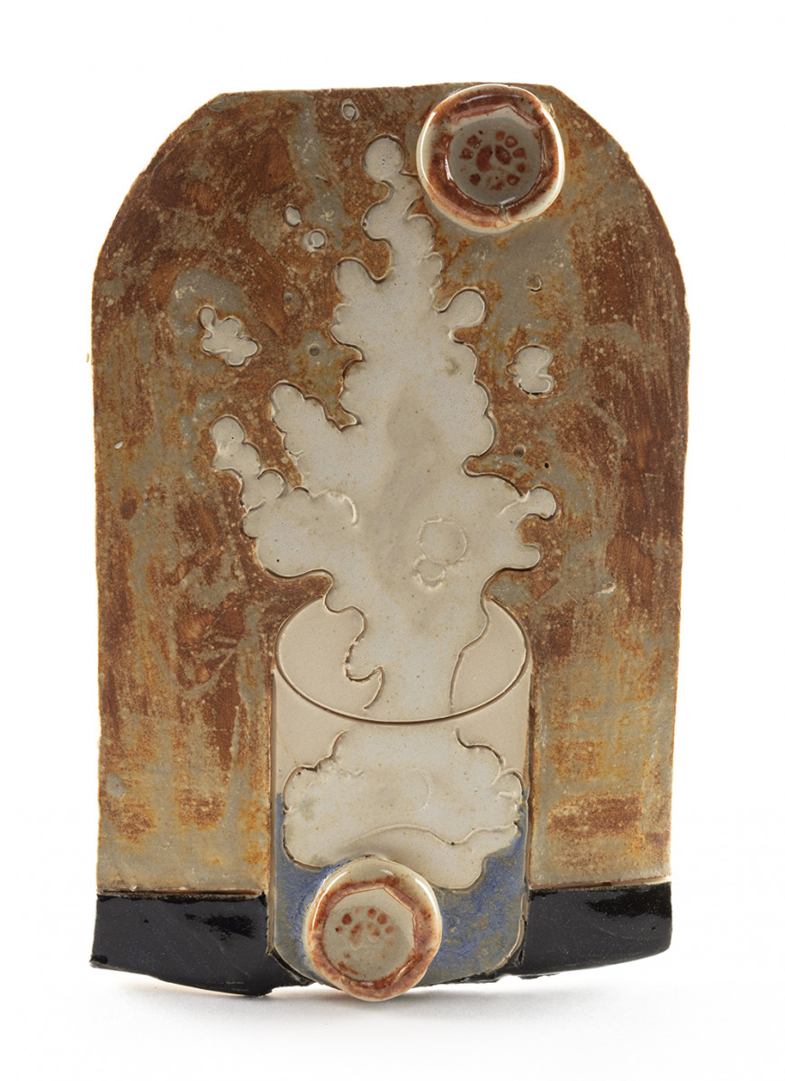 Kevin McNamee-Tweed. <em>Alka Seltzer</em>, 2021. Glazed ceramic, 7 1/2 x 5 inches (19.1 x 12.7 cm)