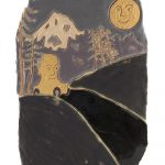 Kevin McNamee-Tweed. <em>Coming Over the Hill</em>, 2021. Glazed ceramic, 6 1/2 x 4 1/2 inches (16.5 x 11.4 cm)