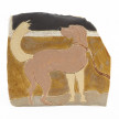 Kevin McNamee-Tweed. <em>Dog Tied Up Outside Shop</em>, 2021. Glazed ceramic, 4 1/4 x 4 1/2 inches (10.8 x 11.4 cm) thumbnail